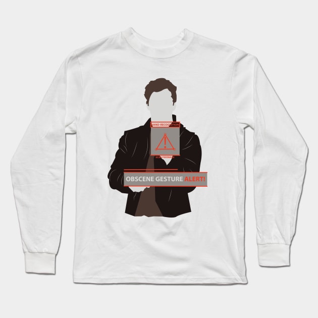 Star Lord Gesture Long Sleeve T-Shirt by IlonaHibernis